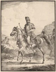 A Persian on Horseback