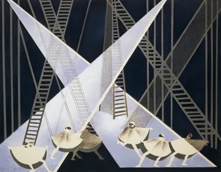 Set design for circus arena, Floral decorations album