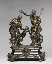 Baptism of Christ, designed 1645-46, probably made 1650-55