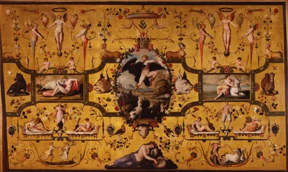 Spalliera with the Loves of Jupiter, 1572