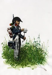 First Empire: soldier infantryman hunter of the great French Napoleonic army