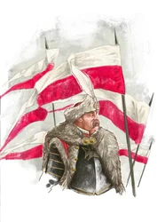 John III Sobieski at the battle of Vienna (1683)
