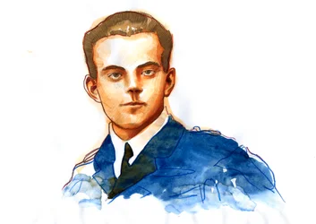 Portrait of Antoine de Saint-Exupery
