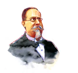 Portrait of Cesare Lombroso