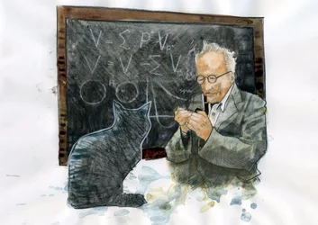Portrait of Erwin Schrödinger (1887-1961)