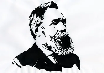Portrait of Friedrich Engels (1820-1895), German socialist theorist and politician