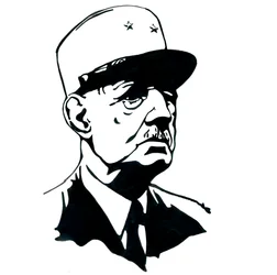 Portrait of Charles de Gaulle