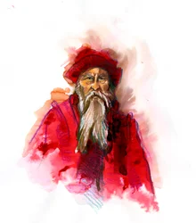 Portrait of Johannes Gutenberg