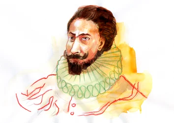 Portrait of Miguel de Cervantes Saavedra