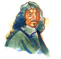Portrait of Rene Descartes