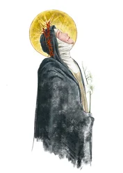 Portrait of St Catherine of Siena