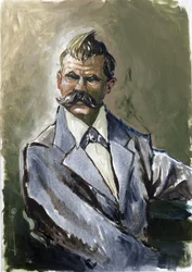 Portrait of Friedrich Nietzsche (1844-1900), German philosopher