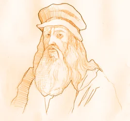 Portrait of Leonardo da Vinci