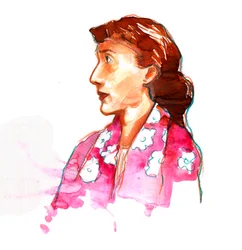 Portrait of Virginia Woolf