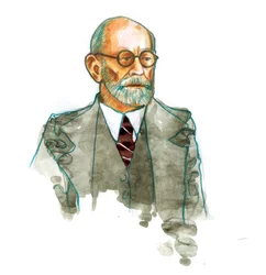 Portrait of Sigmund Freud
