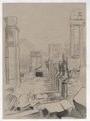 Ruins of the Roman era in Rome, Forum