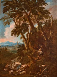 Landscape with Washerwomen and Woodcutters