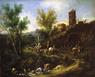 Landscape With Gypsies And Washerwomen