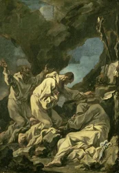 Three Camaldolese Monks in Ecstatic Prayer