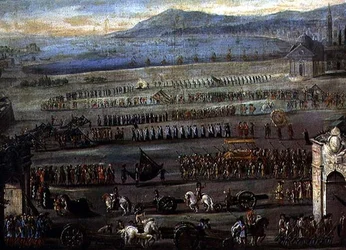The Funeral Procession for the Doge F. Morosini