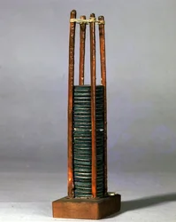 The Pile of Alessandro (Alexander) Volta. Museum of Science and Technology, Milan
