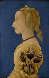 Portrait of a Lady in Yellow, c.1465