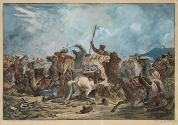 Kirghizes and Cossacks - Battle between the Kirghiz and Cossacks