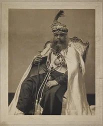 Portrait of Sir Sawai Madho Singh, Maharaja of Jaipur, c.1900s