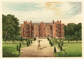 Burton-Agnes Hall, Yorkshire, England. 1880