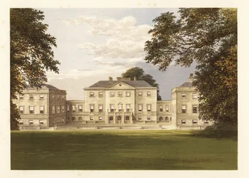 Nuneham Park, Berkshire, England (engraving)