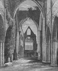 Choir, Looking West, Tintern Abbey