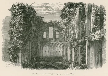 Glastonbury Abbey, St Joseph