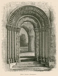 Jedburgh Abbey, New South Doorway