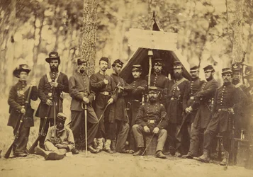 Group of Union Officers