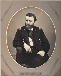 Platinum Rice Print of Ulysses S. Grant, 1865, Printed 1901