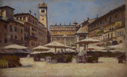 Piazza delle Erbe in Verona