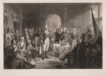 Washington and his Generals with Key