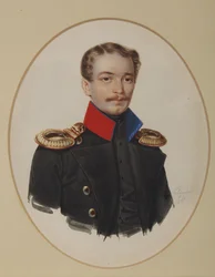 Portrait of Platon Ivanovich Panshin 1817-1863, 1841