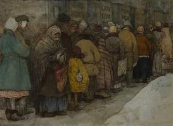 The Queue, ca. 1921