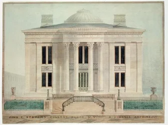Residence of John Cox Stevens, New York City