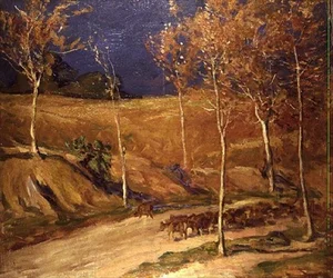 Cattle in a Valley