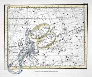 The Constellations (Plate XIX) Libra and Scorpio