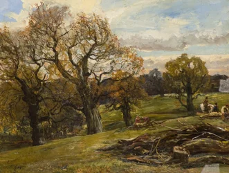 Cadzow Forest, c.1860