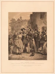 The Press-Gang: Seizing a Waterman on Tower Hill on the Morning of His Marriage