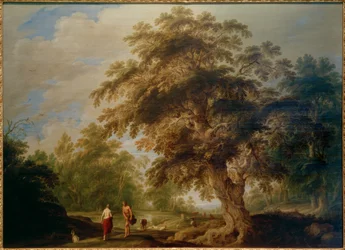 Landscape with Apollo and the Cumaean Sibyl