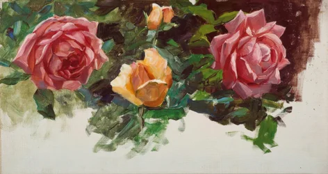 A. Koester, Study of Roses