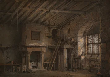 Stage Design for Heart of Midlothian, The Tolbooth