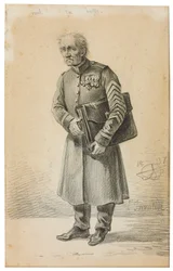A Veteran of the Imperial Russian Army, 1837