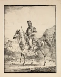 Persian on Horseback