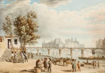 View of Paris - Pont des Arts
